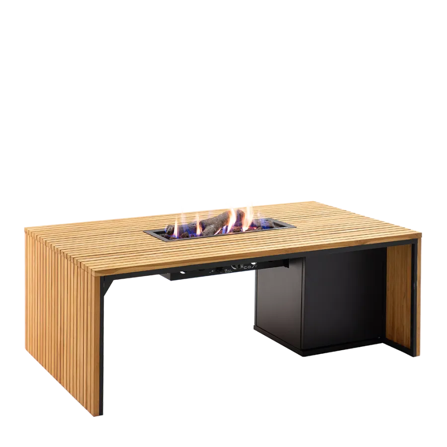 Cosibridge 140 Teak Fire Pit Table