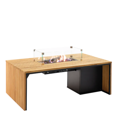 Cosibridge 140 Teak Fire Pit Table