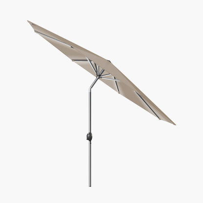 Glow Defender 3m Round Centre Pole Parasol